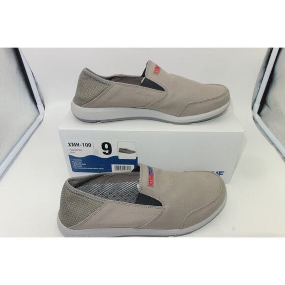 NEW Xtratuf Yellowtail Slip On Shoe Boat Deck Shoes Gray Men's 9 - Picture 4 of 7